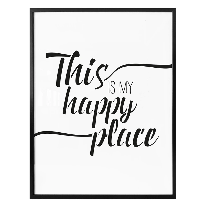 Poster - This is my happy place 
