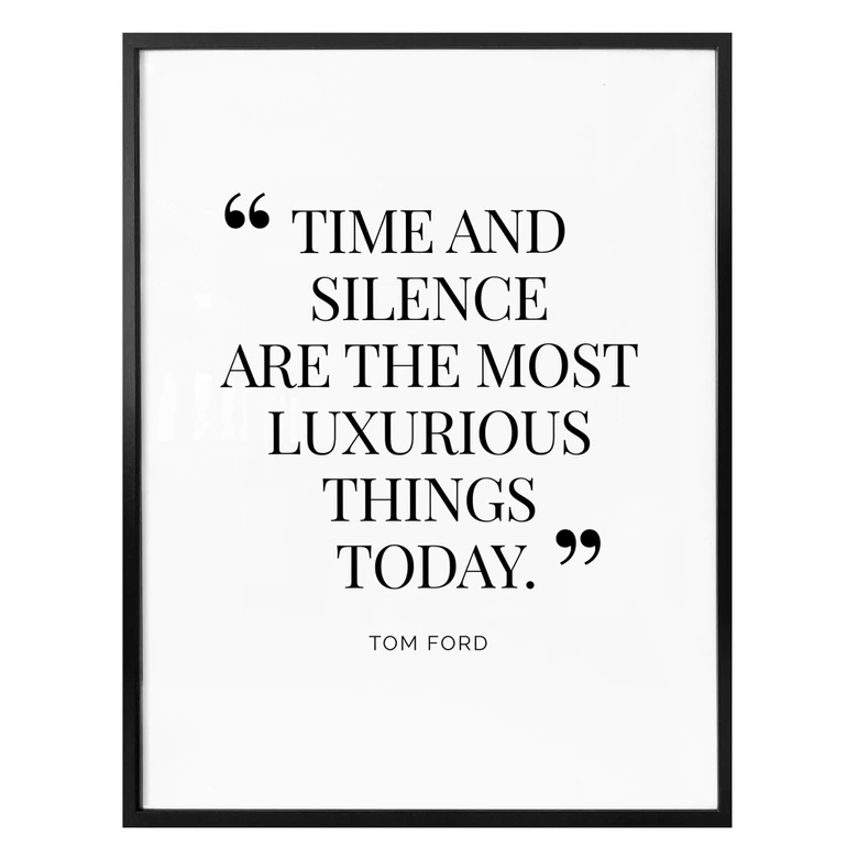 Poster Time and Silence 