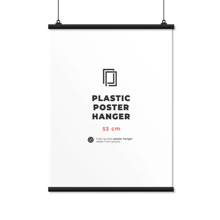 Cadre pour poster - noir - 53 cm 