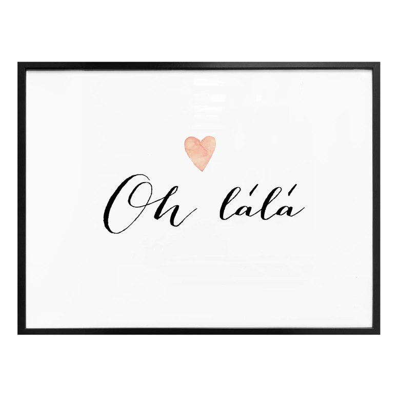 Poster Confetti & Cream - Oh lálá 