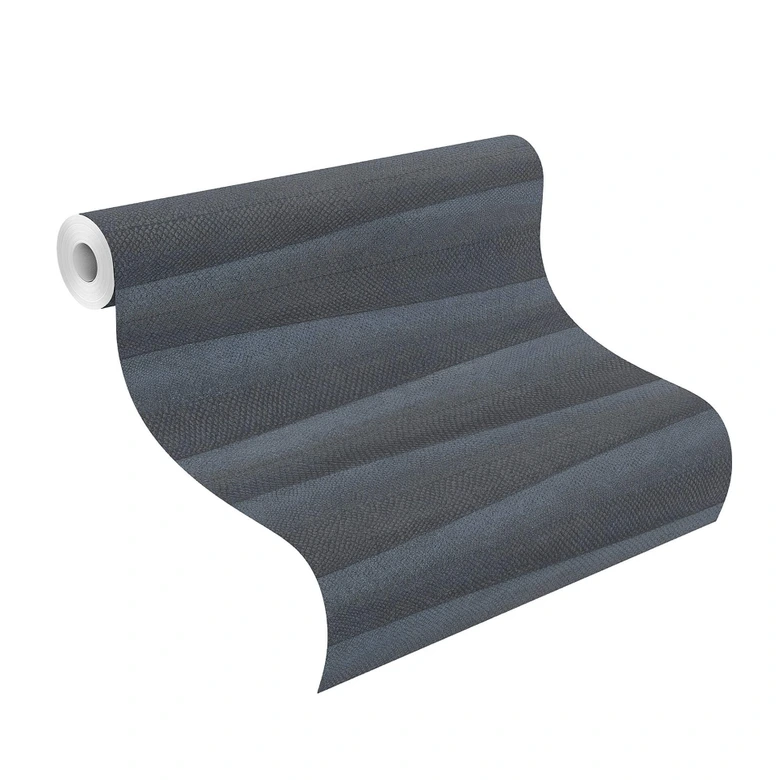 Rasch Vliestapete Highlands demin indigoblau 