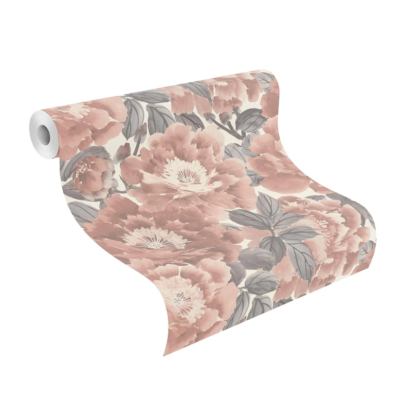 Rasch Vliestapete Kimono altrosa 