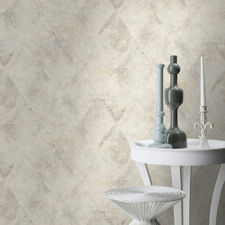 Rasch Vliestapete, Mustertapete #Tapetenwechsel II kalksteinbeige 