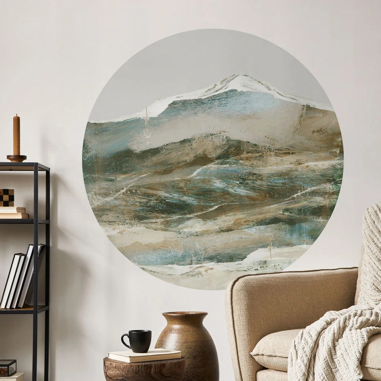 Wall Sticker Abstrakte bjerge - Hobday 