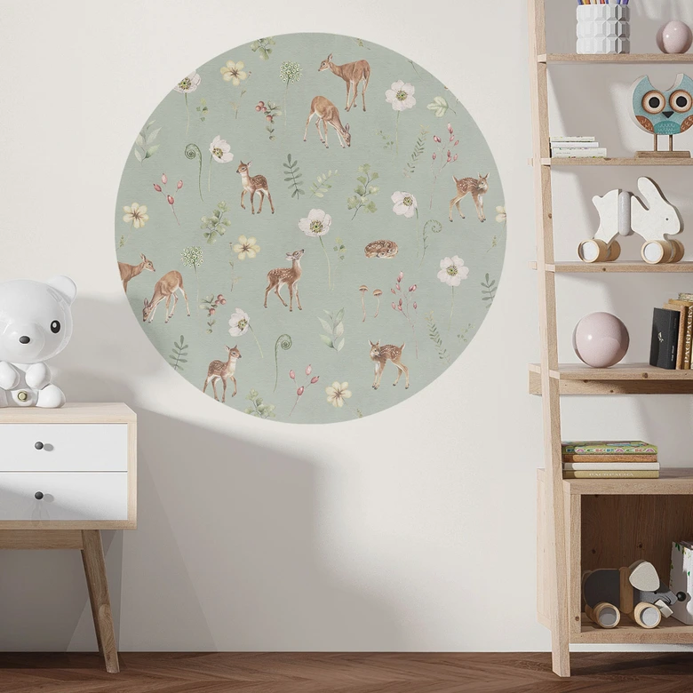 Fawn dröm i det gröna - Kikki Belle - Round 