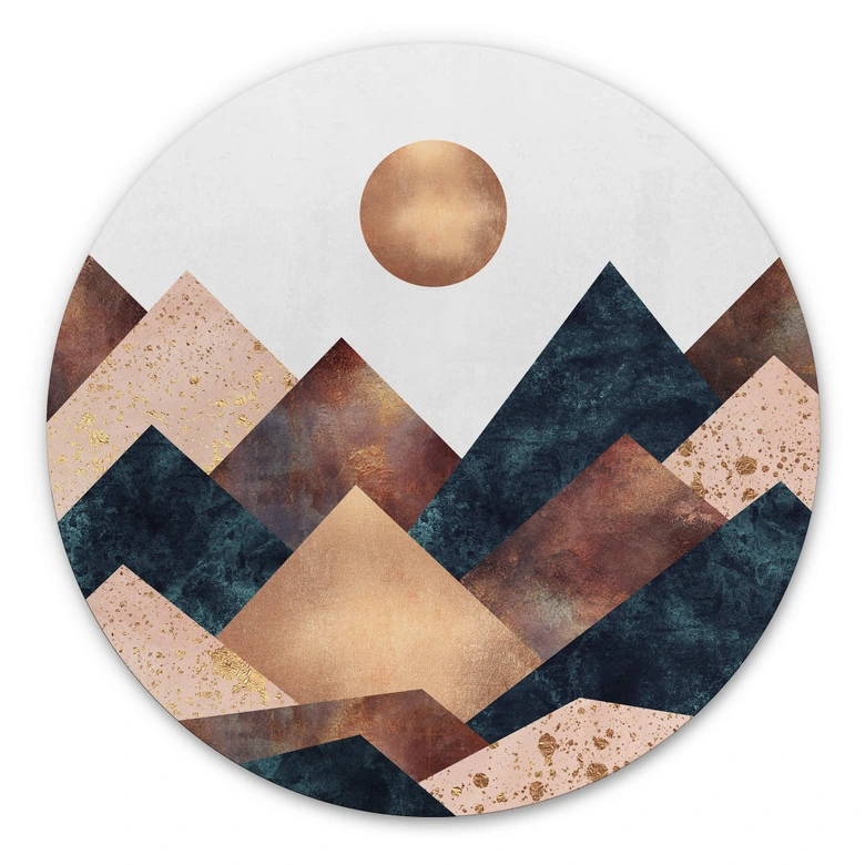 Wandcirkel Fredriksson - Herfst in de Bergen 