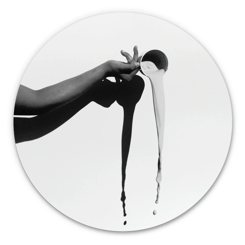 Wandcirkel Milk 