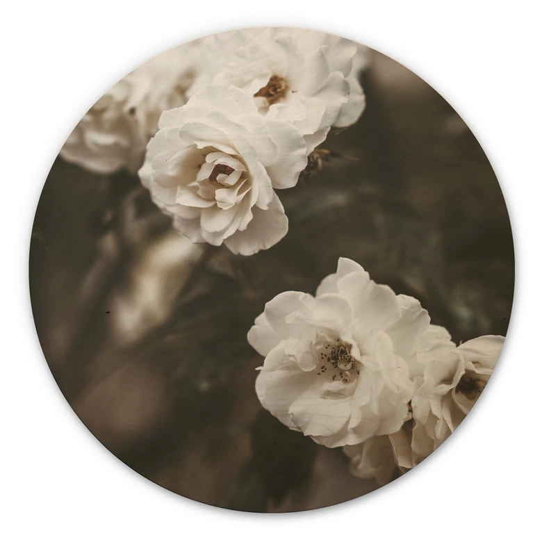 Holzbild Annie - Louise Bugnet - Rund 
