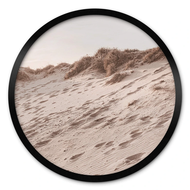 Poster 1X Studio - Sandstrand - Rund 