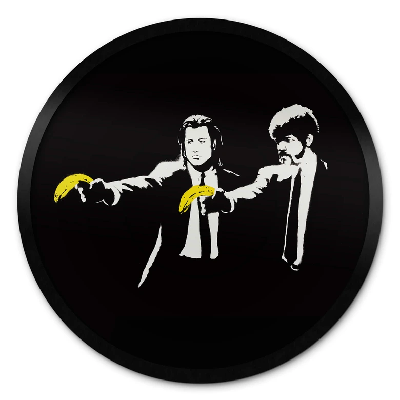 Poster Banksy - Pulp Fiction 