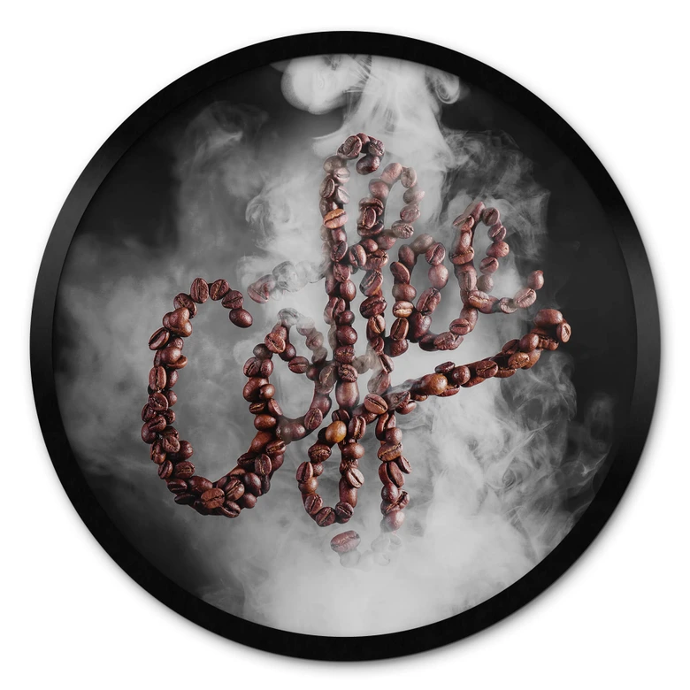 Poster Belenko - Kaffeeduft - Rund 