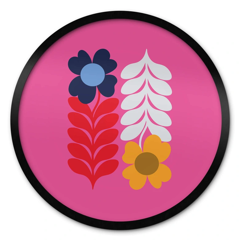 Plakat Collett - Retro Flowers 