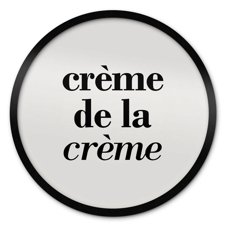 Poster Crème de la crème 