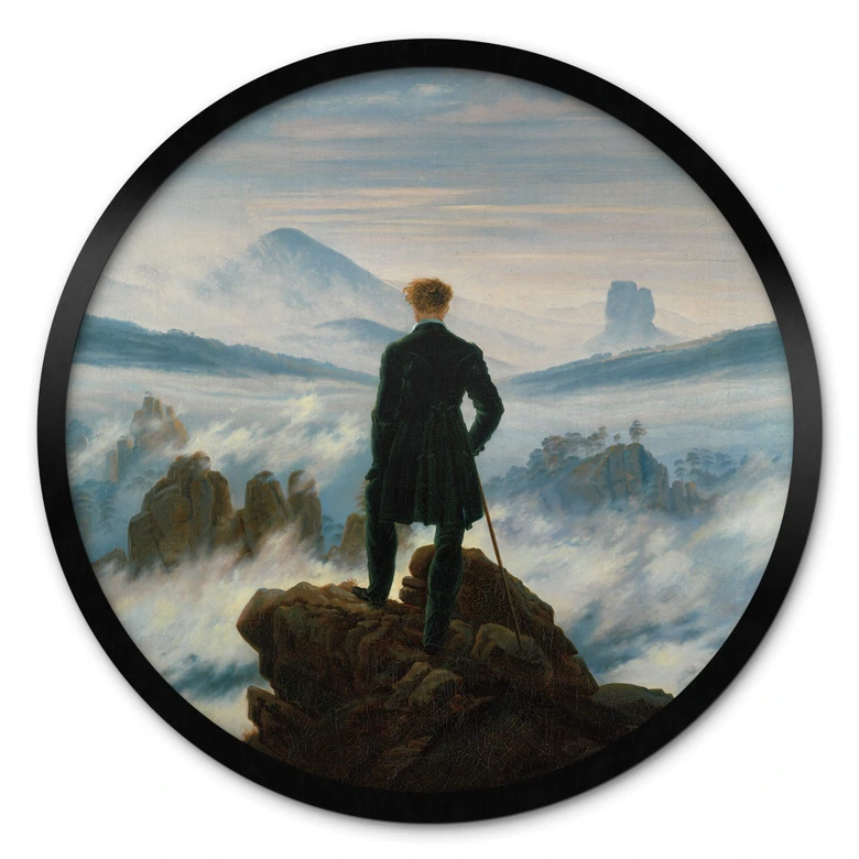 Plakat Friedrich - Vandreren 