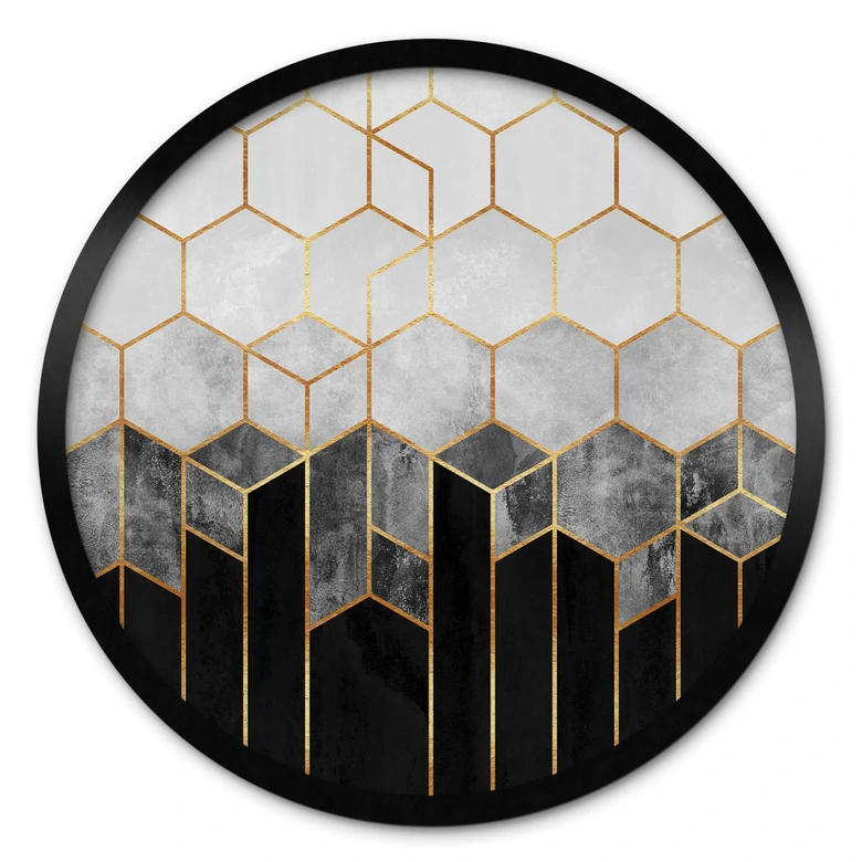 Poster Rond Fredriksson - Black and Grey 