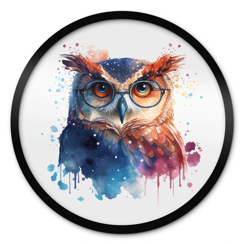 Plakat Heine - Intelligent Owl 