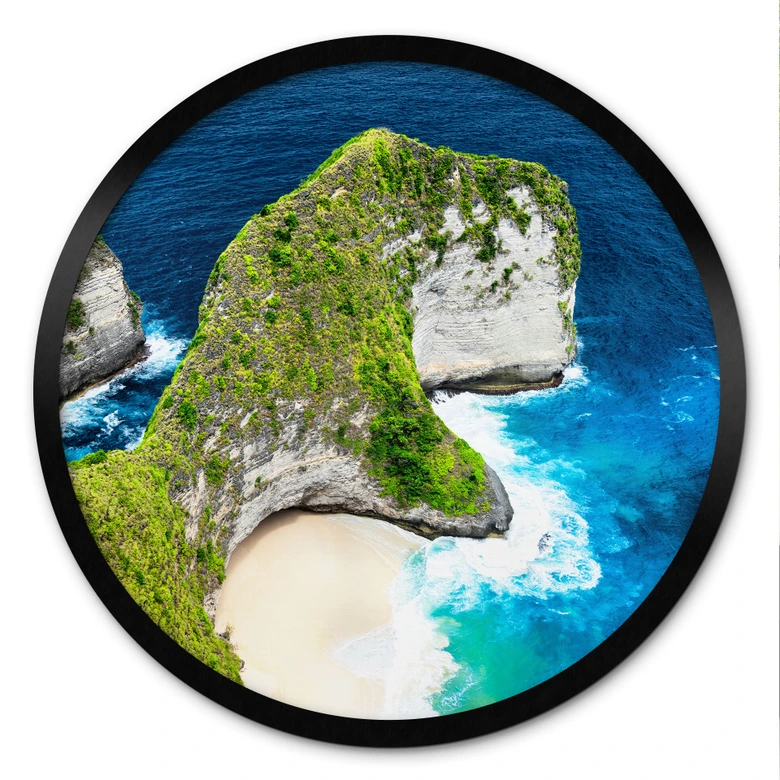 Poster Felsenküste von Nusa Penida - Hugonnard - Rund 