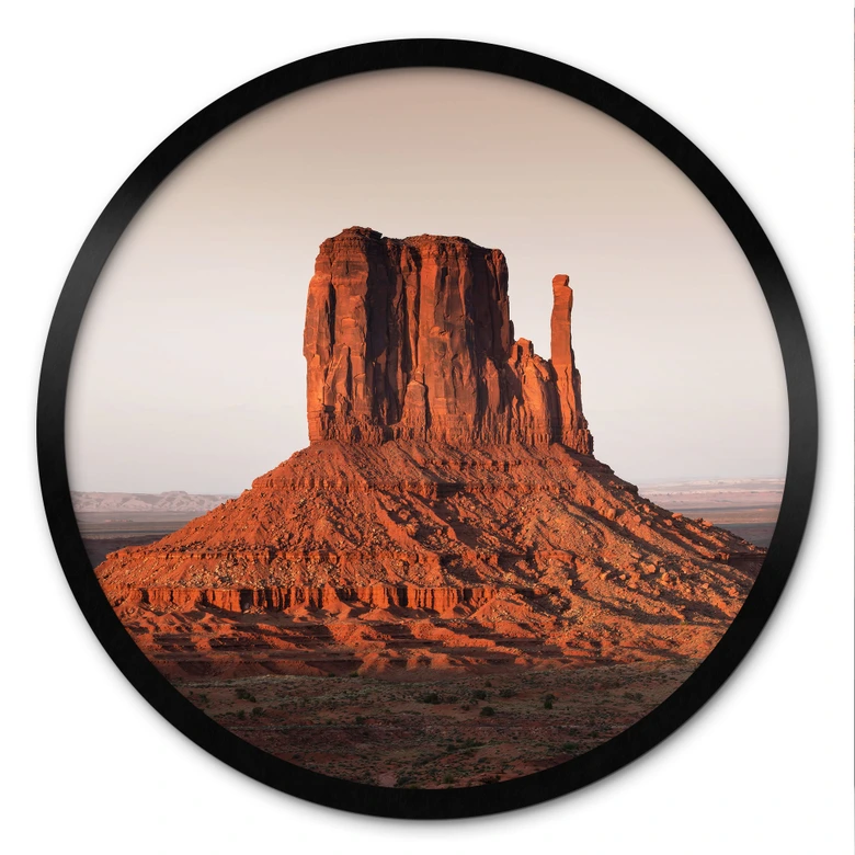 Plakat klippeformation i Monument Valley - Hugonnard - Round 
