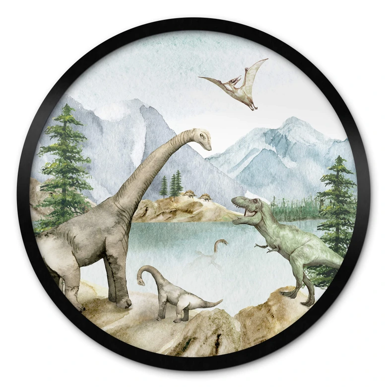 Plakat Kikki Belle - Dinosaurs 
