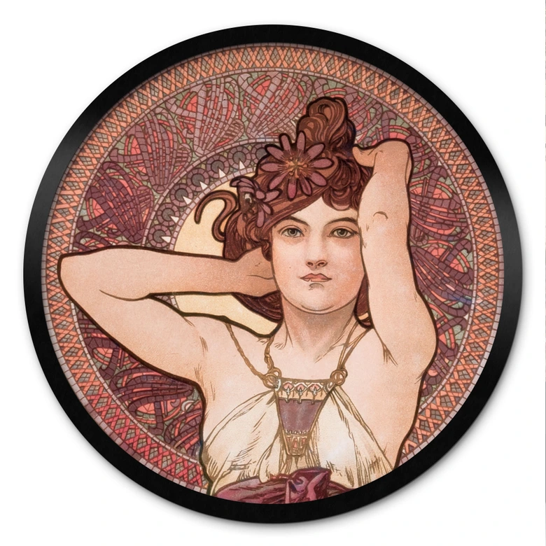 Plakat Mucha - Amethyst 