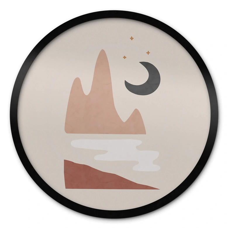 Poster Orara Studio - Landscape by Night 