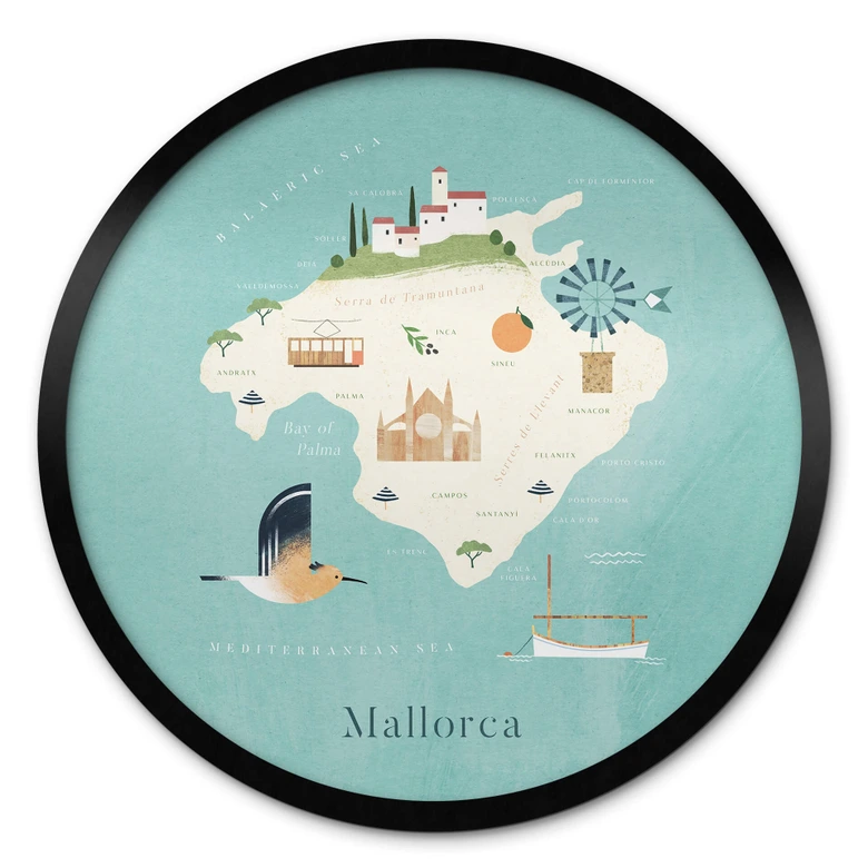 Poster Rivers - Mallorca 