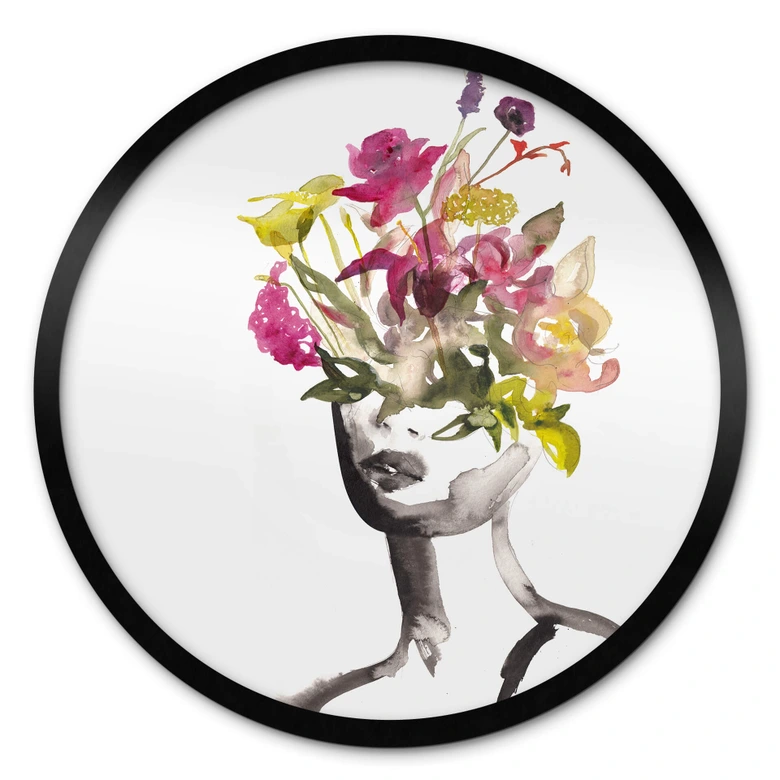 Poster Verbaan - Under a rainbow - Rund 