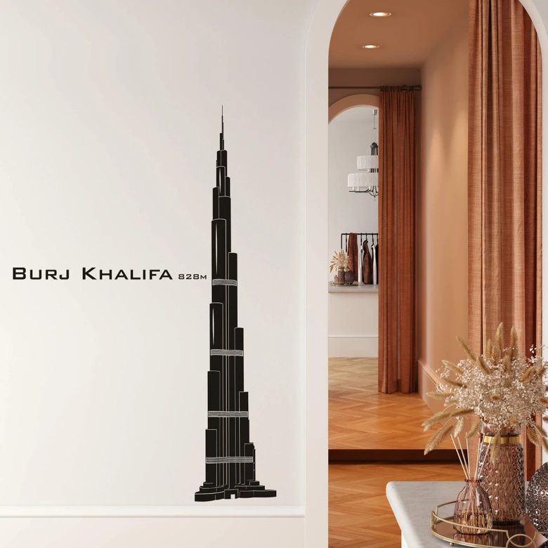 Sticker mural - Burj Khalifa 
