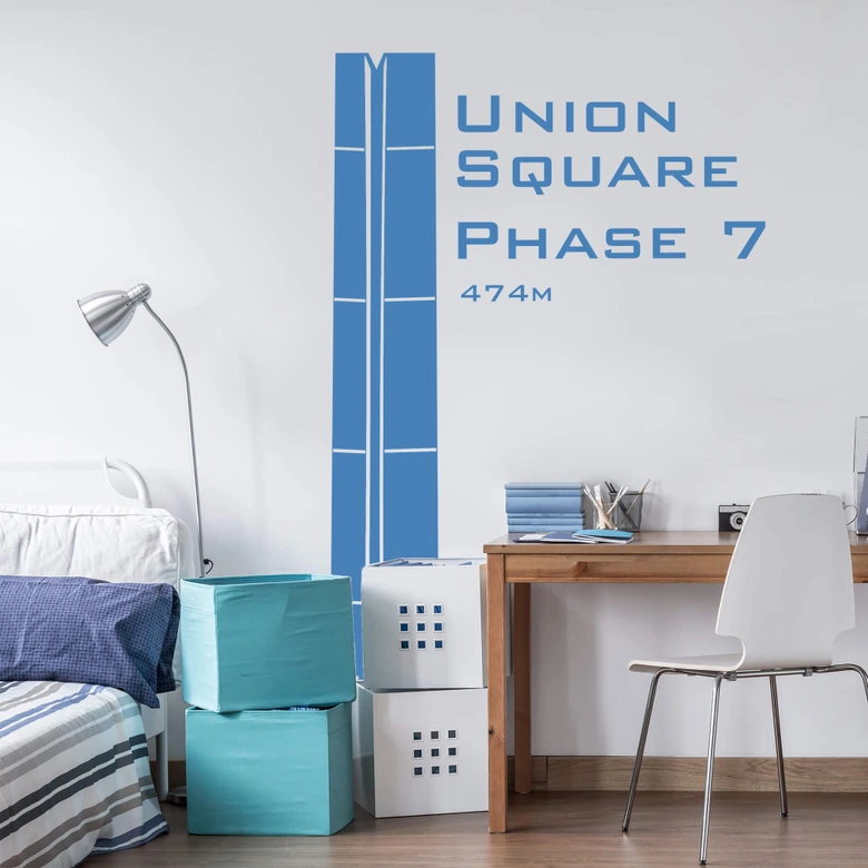 Wandtattoo Union Square Phase 7 