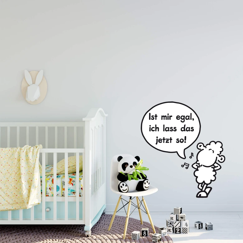 Wandtattoo sheepworld Worthelden Egal 