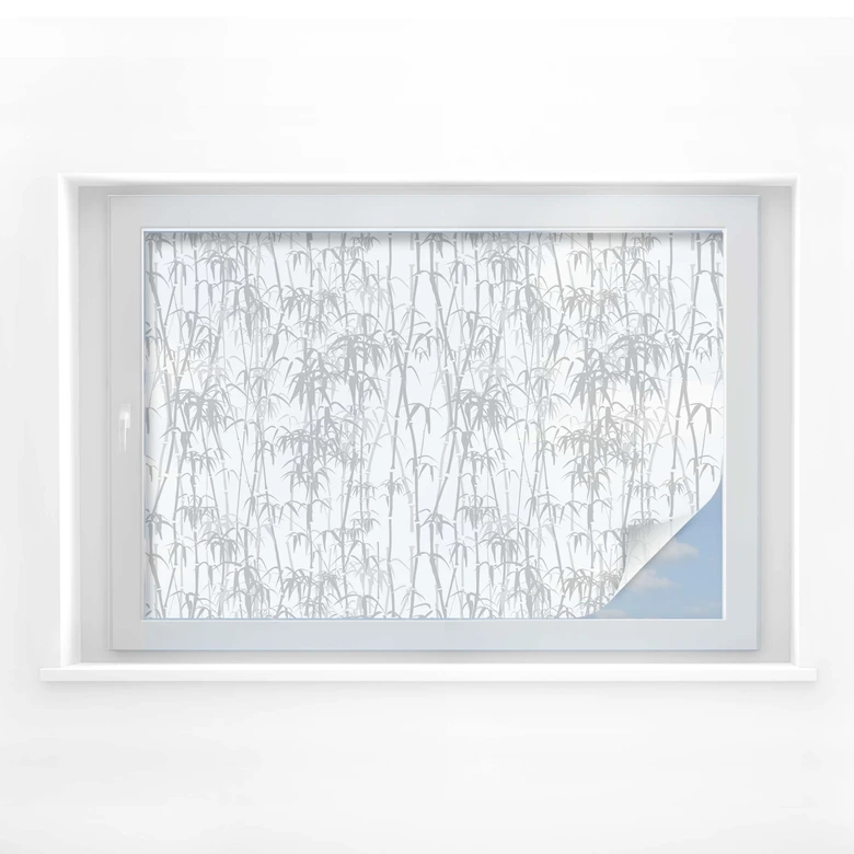 Lámina de privacidad bambú grunge 