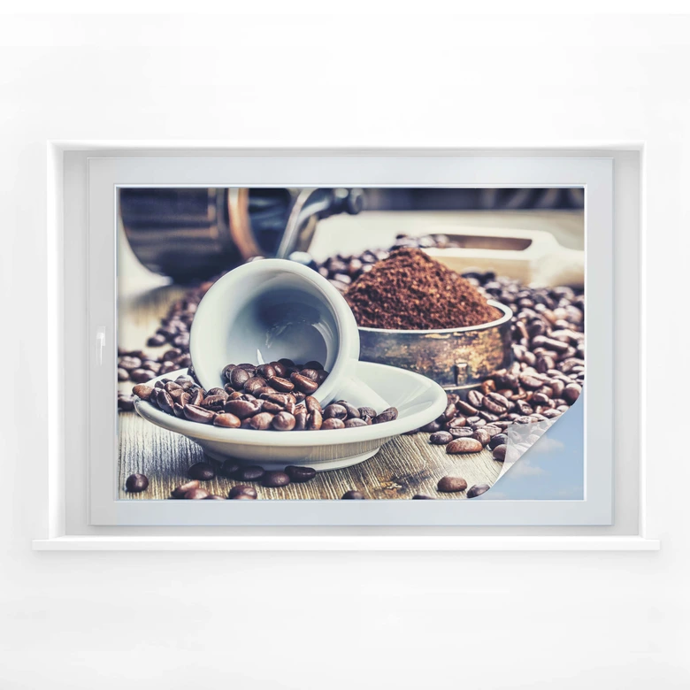 Window foil Coffee Dreams 