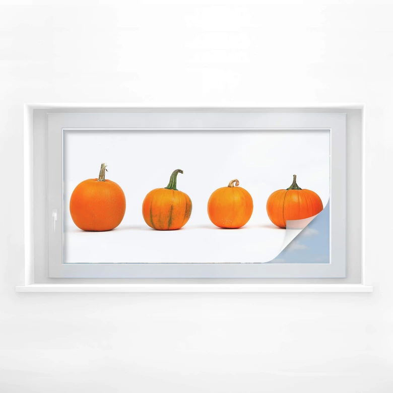 Window foil Pumpkins 