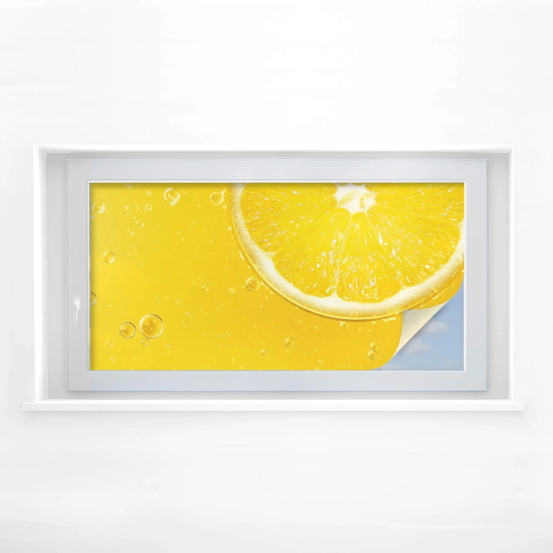 Window foil Lemon Squeezy 