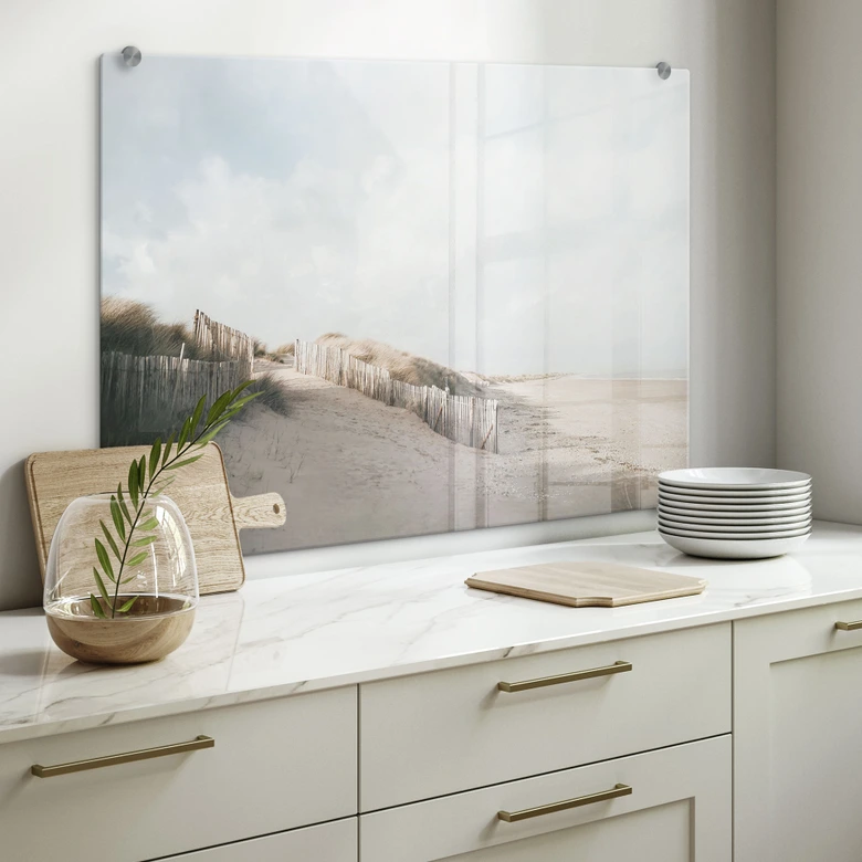 Crédence Paysage de dunes à la mer du Nord - Annie 