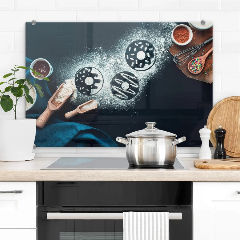 Spritzschutz Belenko - Baking Recipe Donuts 