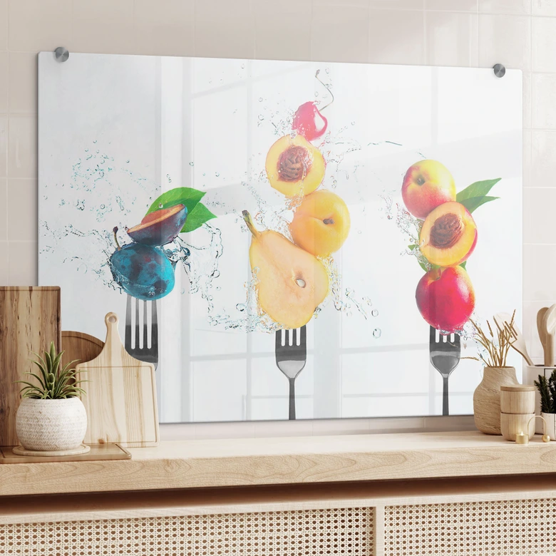 Spritzschutz Belenko - Splashing Fruits 
