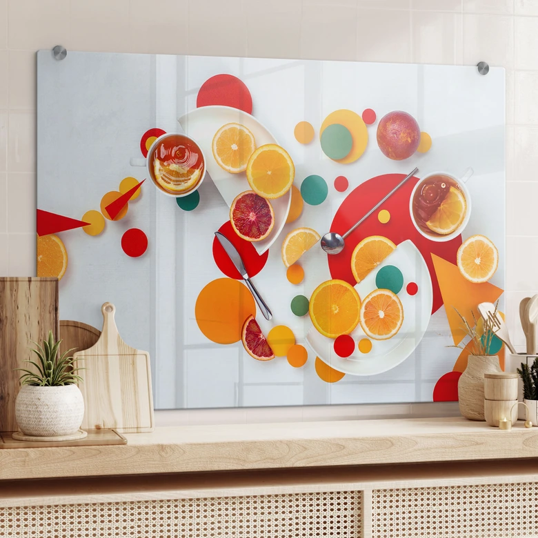 Spritzschutz Belenko - Suprematic Lemon Ice Tea 