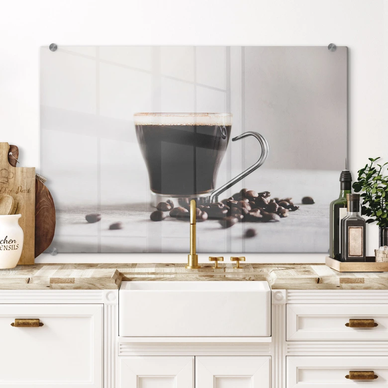 Spritzschutz Kaffeepause 