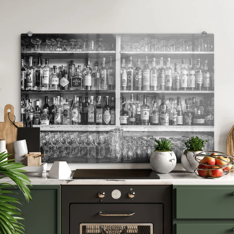 Spatscherm Klein - The Classic Bar 