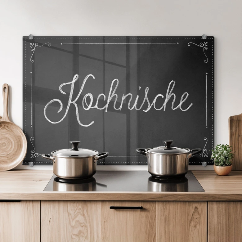 Spritzschutz Kochnische 