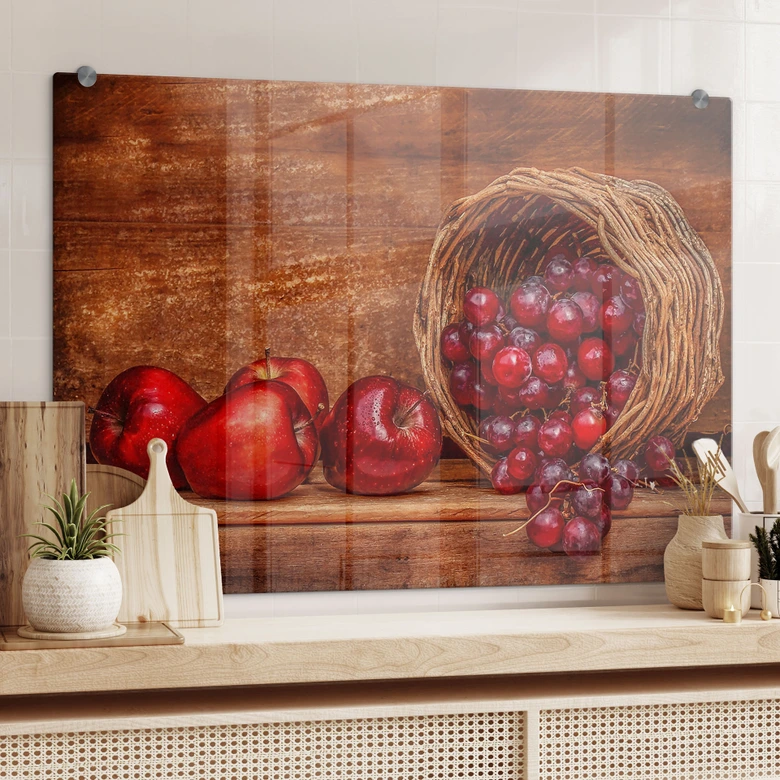 Spritzschutz Perfoncio - Rote Früchte 