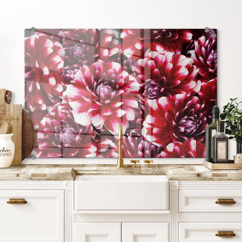 Crédence Fleurs jours 
