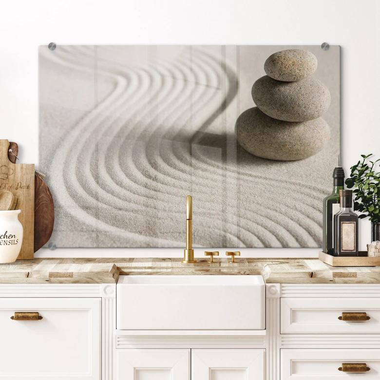 Spritzschutz Stone in Sand 2 