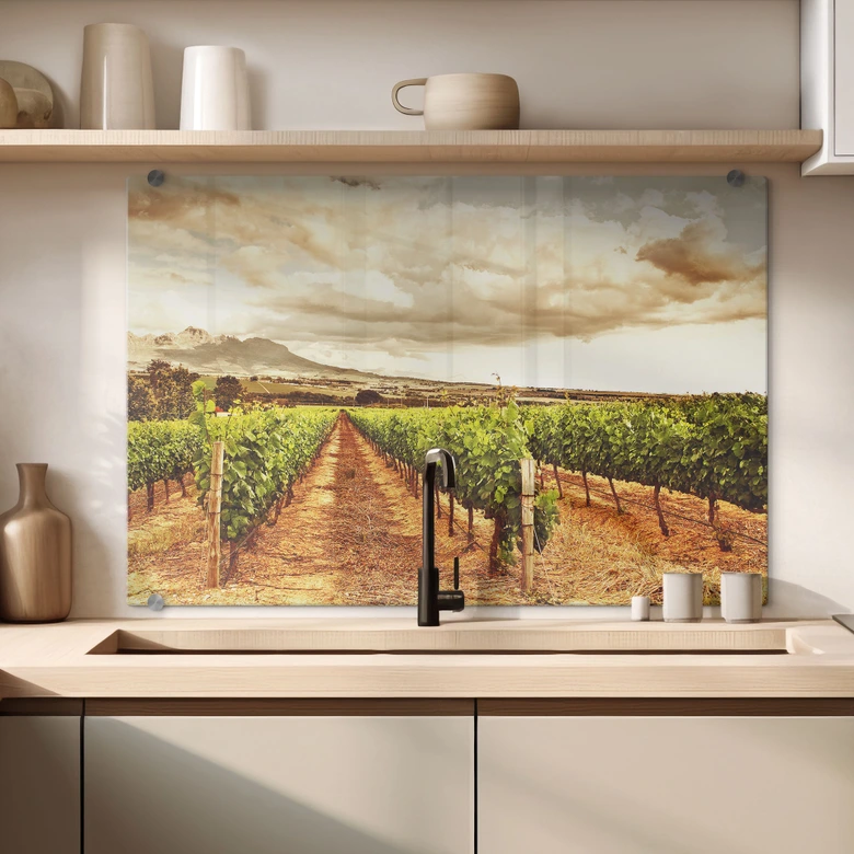 Crédence - Vigne dans les montagnes 