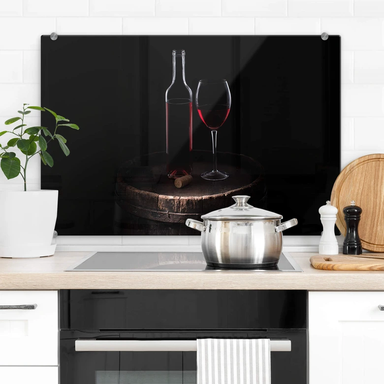 Spritzschutz Perfoncio - Rotwein für Genießer 