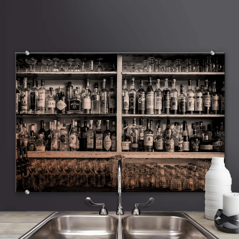 Spritzschutz Klein - The Classic Bar 