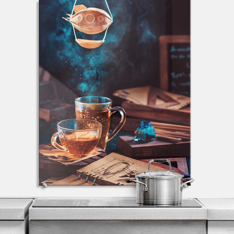 Spatscherm Belenko – Steampunk Tea 01 