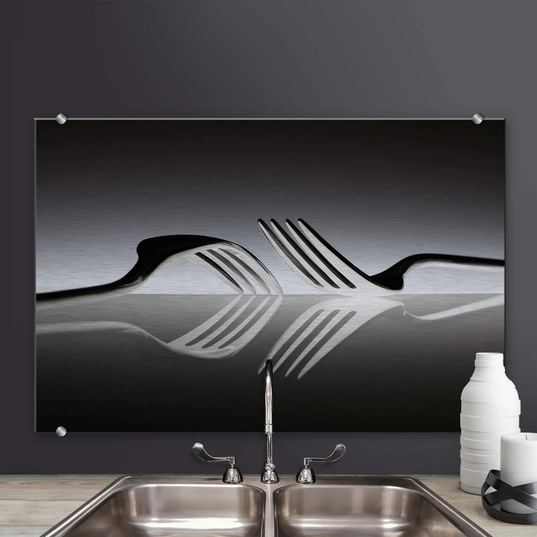 Spritzschutz De Kogel - Silverware Reflection 