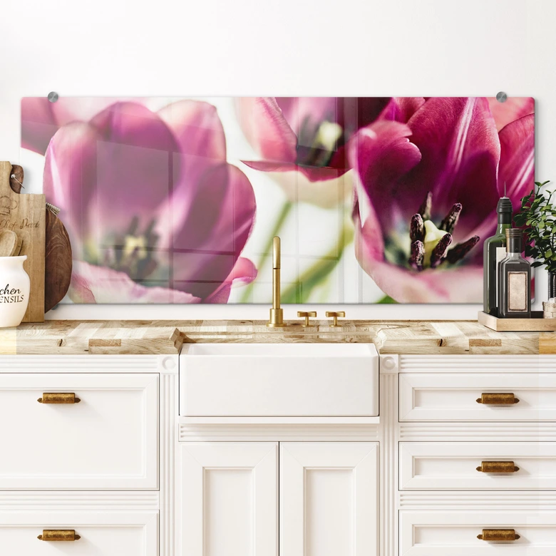 Spritzschutz Bsmart - Tulips 